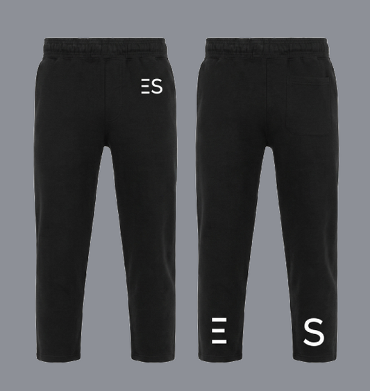 ES Signature Black Sweatpants